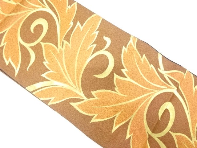 JAPANESE FUKURO OBI / WOVEN ARABESQUE